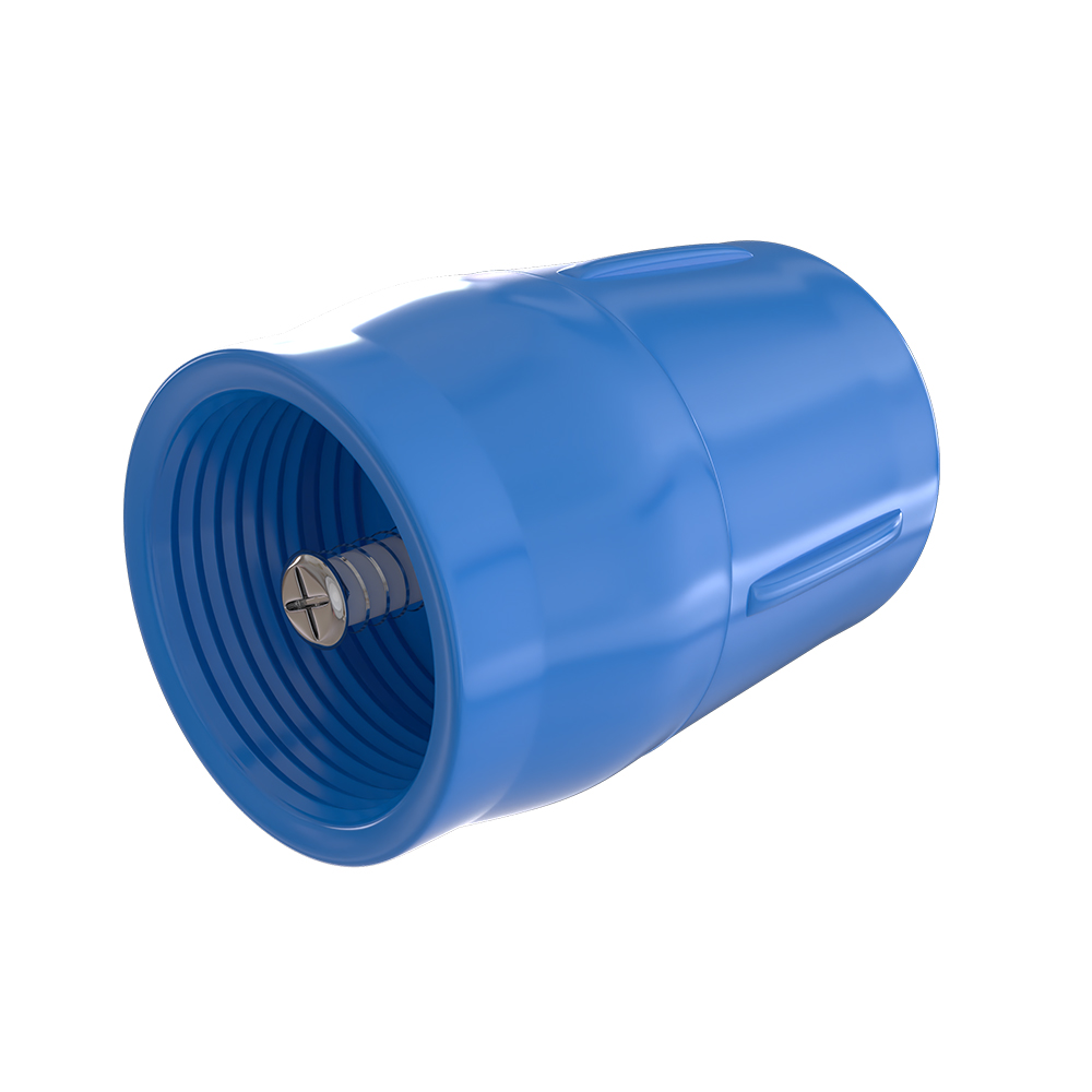 BLOQUEADOR DE AR COM ROSCA INTERNA 3/4" AZUL ESTRELA