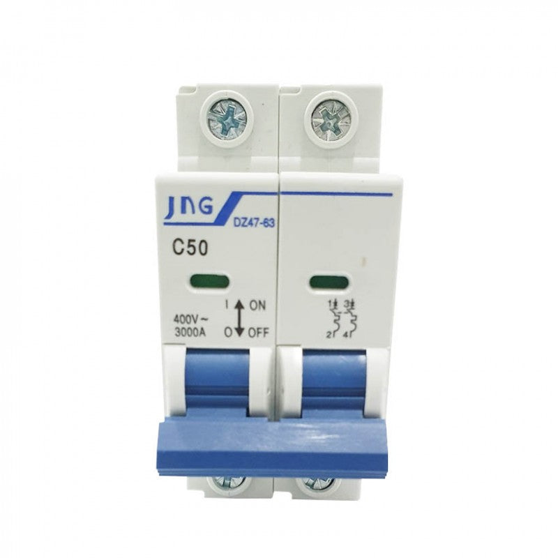 DISJUNTOR BIPOLAR 50A (C) JNG