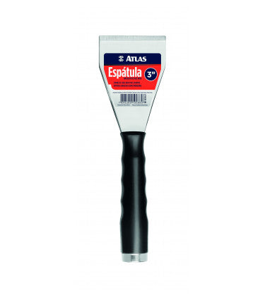 ESPÁTULA ANGULAR DE AÇO INOX 3" ATLAS