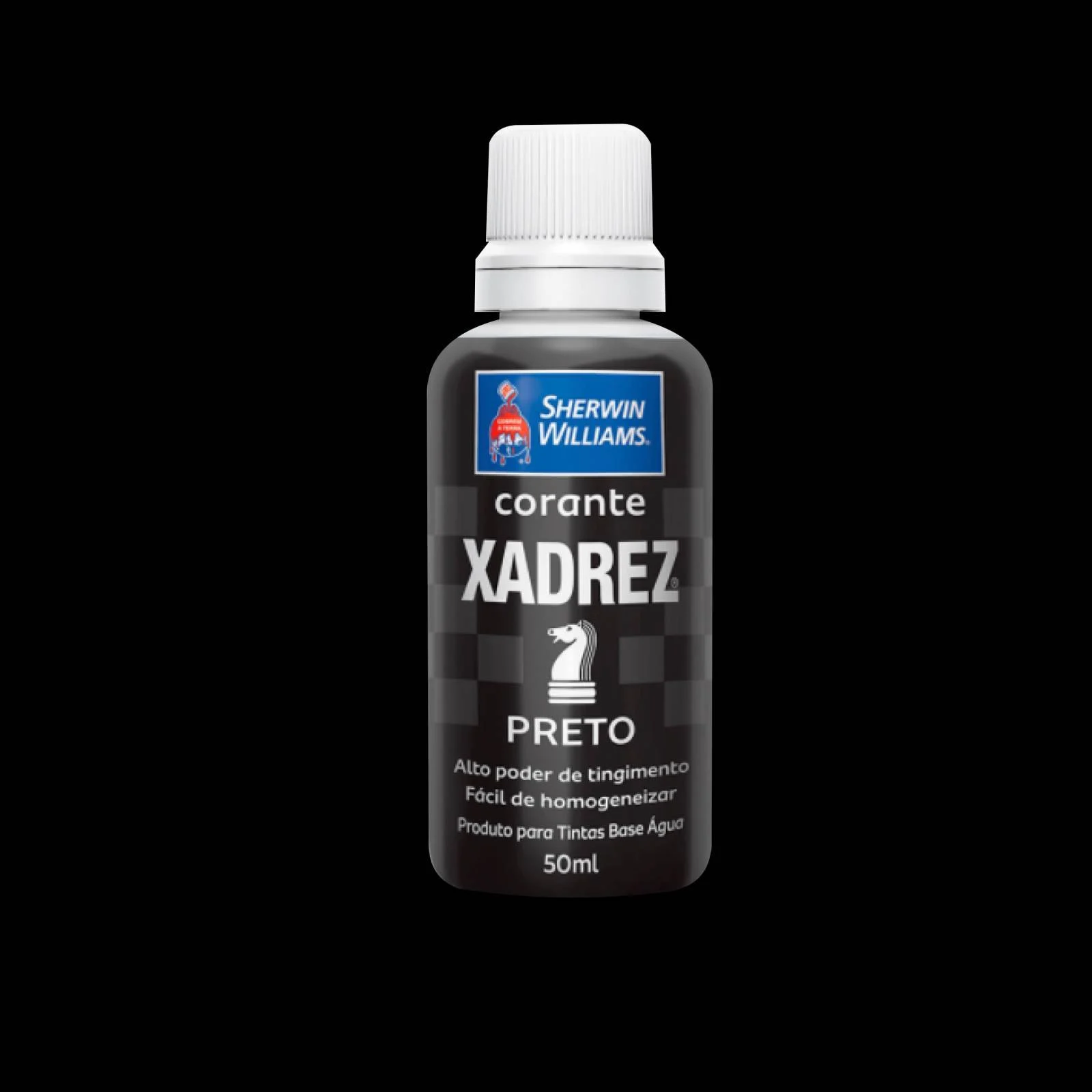 CORANTE LIQUIDO 50ML PRETO XADREZ*