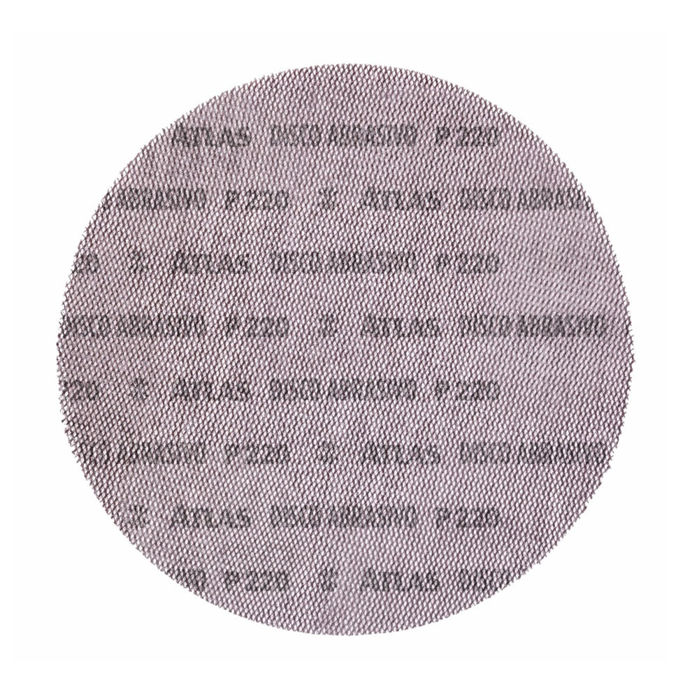 DISCO ABRASIVO TELADO 150MM GRAO 220 ATLAS