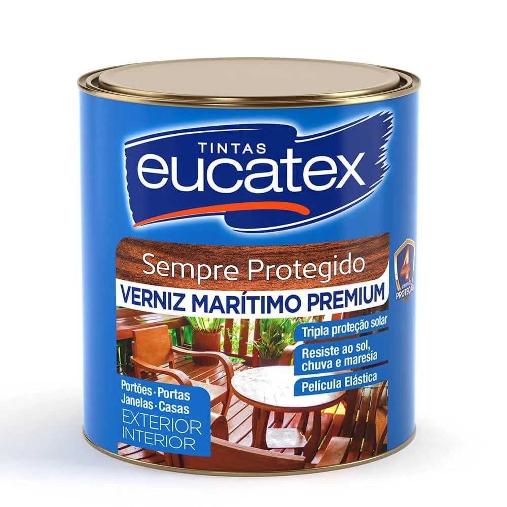 VERNIZ MARITIMO BRILHANTE PREMIUM 900ML EUCATEX