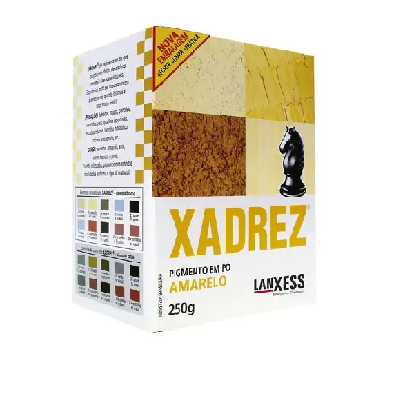 CORANTE EM PÓ 500G AMARELO XADREZ